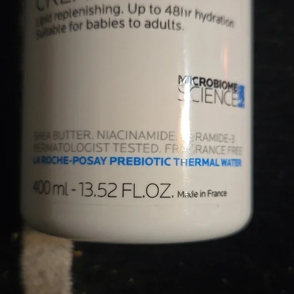 LaRovhe-Posay Lipikatlr Triple Rrpair Moizturizing Cream Face Body 13.52 Oz - Picture 3 of 4